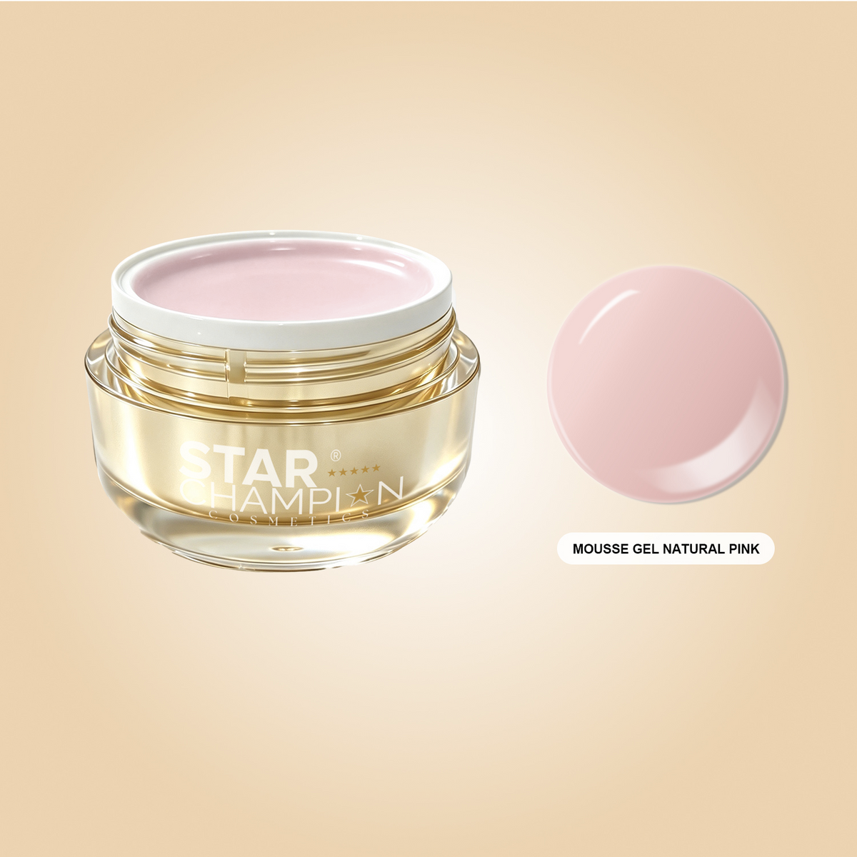 Mousse Gel Natural Pink