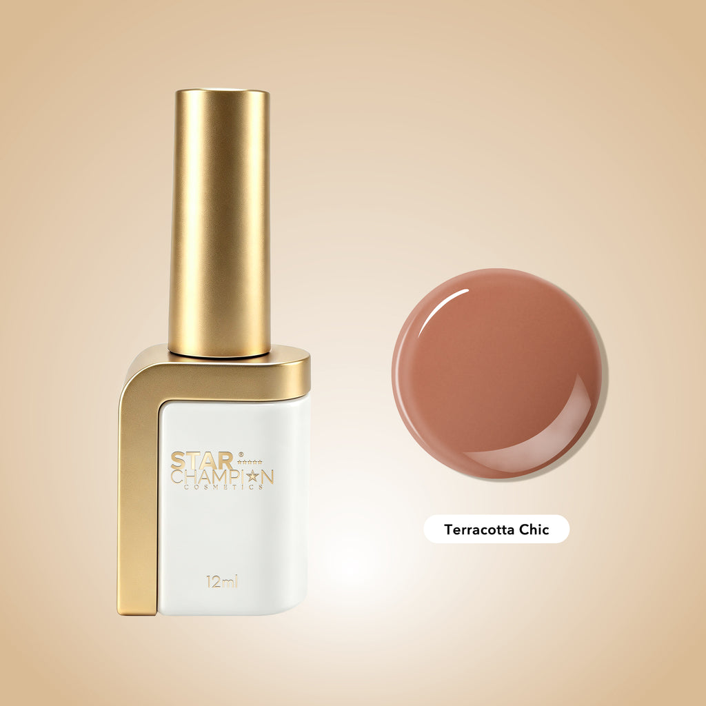 Gel Polish Terracotta Chic