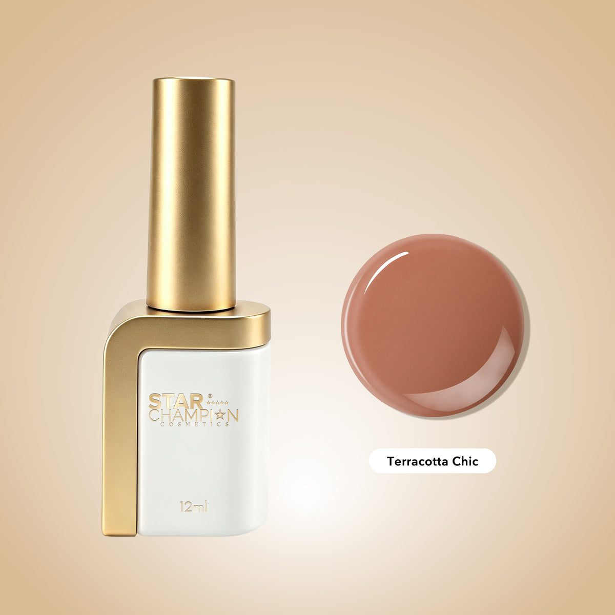 Gel Polish Terracotta Chic